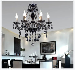 Modern Retro Crystal Drop Chandelier