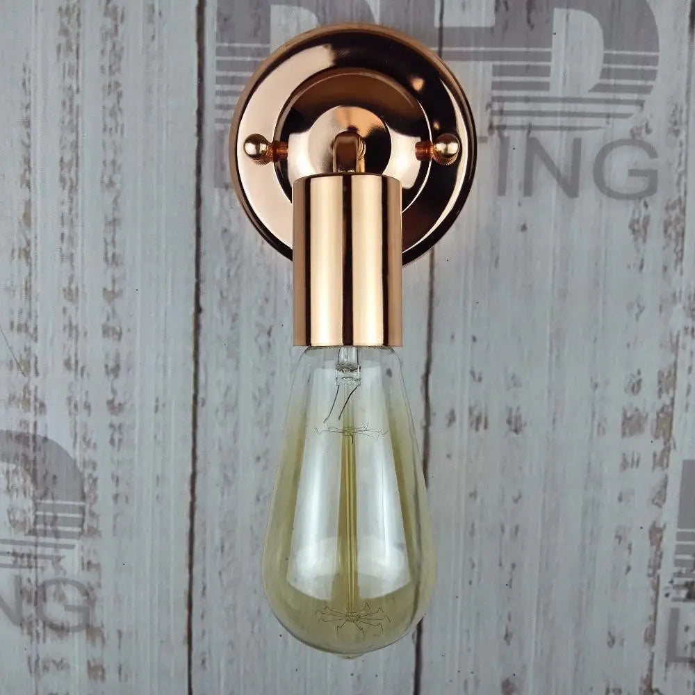 Retro Industrial Wall Light Iron E27 ST64 Bulb 110/220V