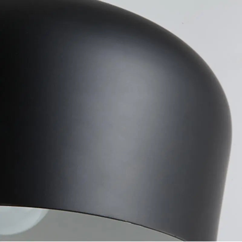 Modern Nordic LED Pendant Light Iron Wood Acrylic