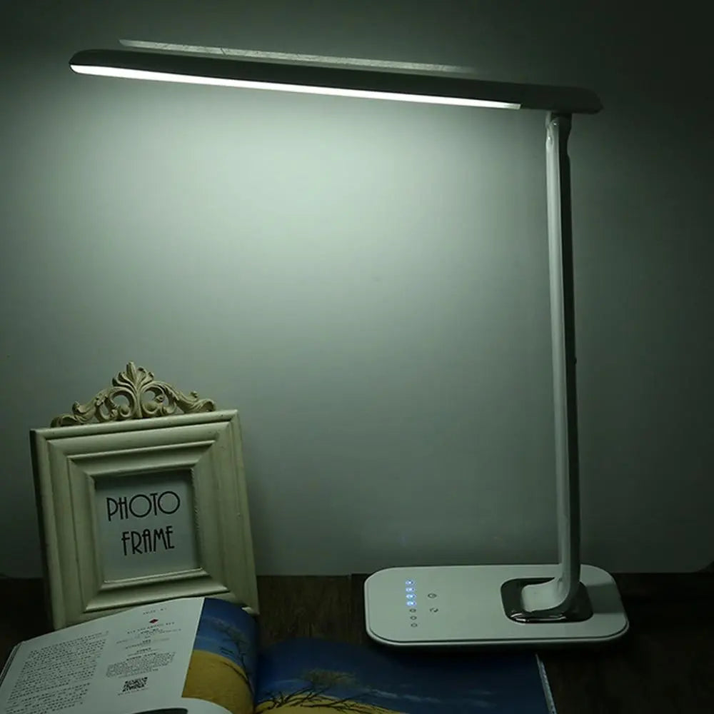 Foldable Touch Table Lamp 12W Dimmable 3000–6500K White Black