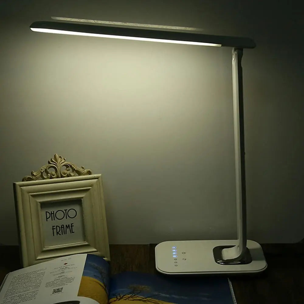 Foldable Touch Table Lamp 12W Dimmable 3000–6500K White Black