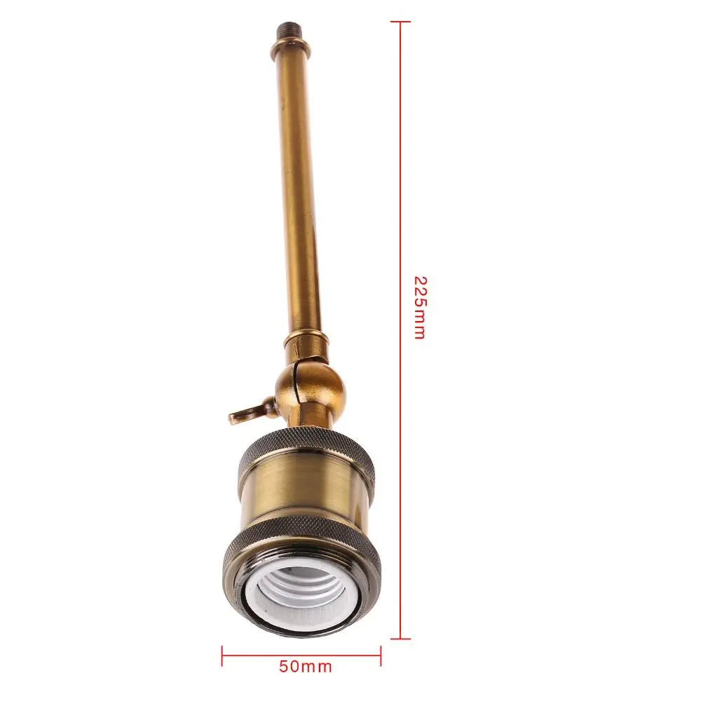 Modern Country Style Brass Wall Light E27 Matte Finish