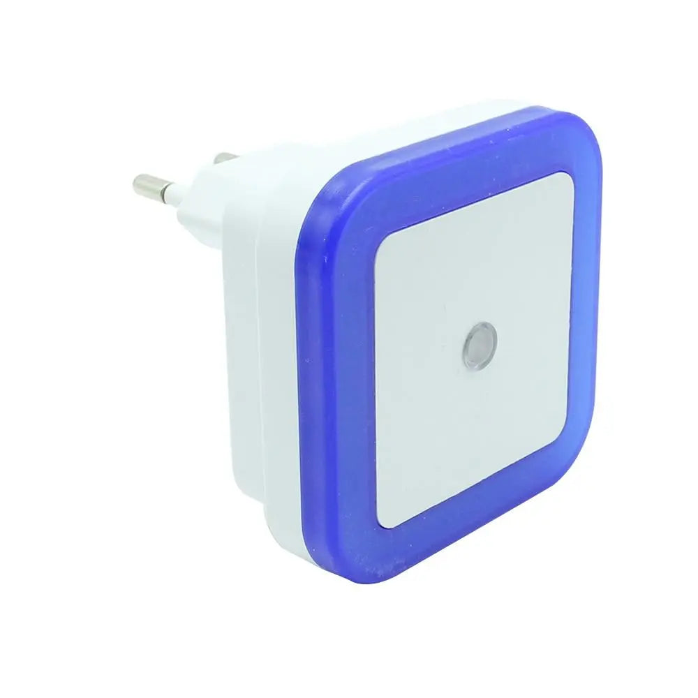 LED Night Light Plug-In ABS Dusk Sensor 4 Colours