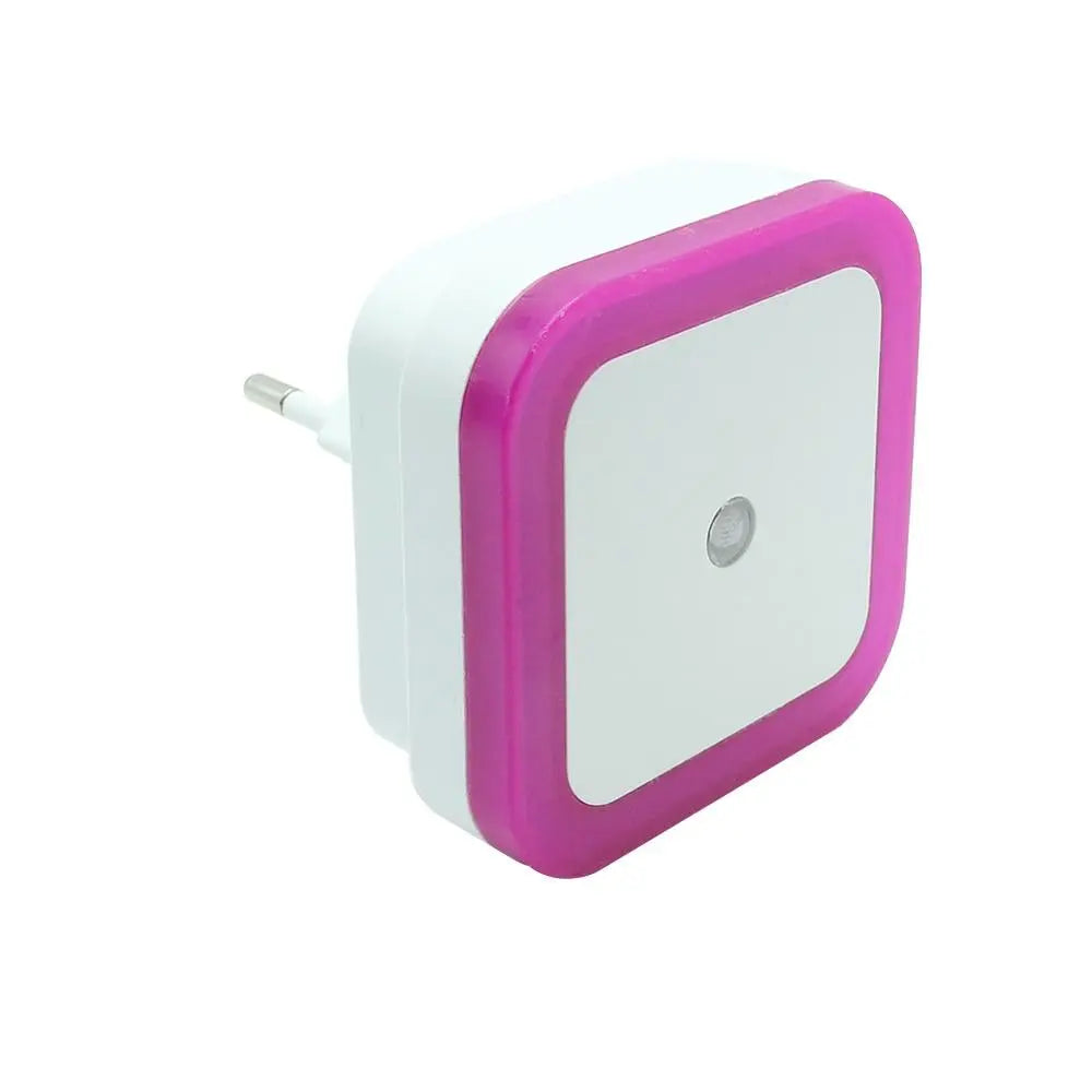 LED Night Light Plug-In ABS Dusk Sensor 4 Colours