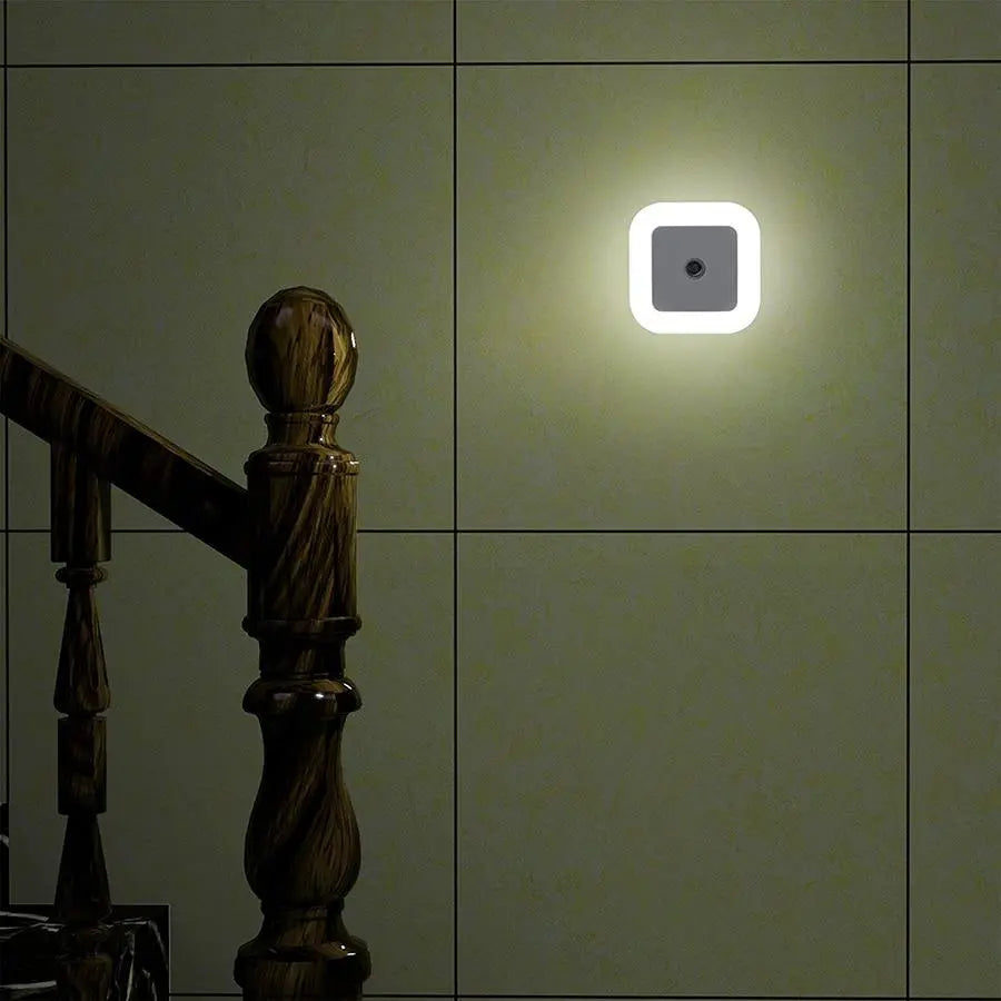 LED Night Light Plug-In ABS Dusk Sensor 4 Colours