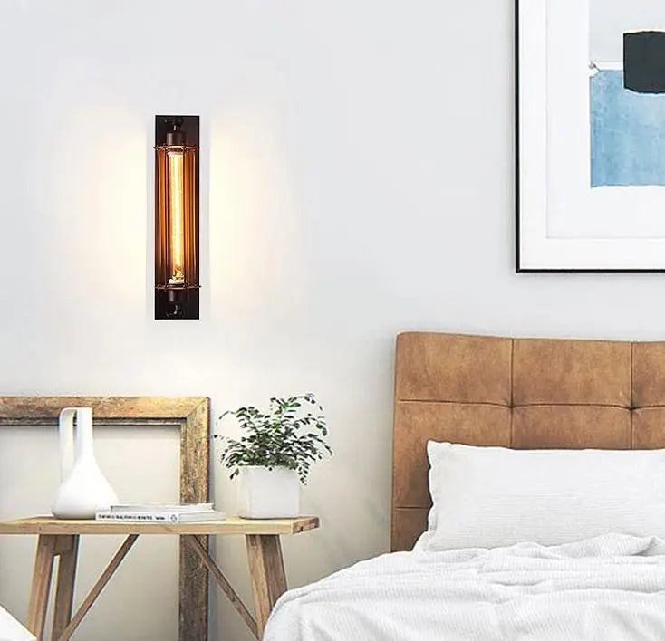Industrial Vintage Wall Light Iron E27 45 cm