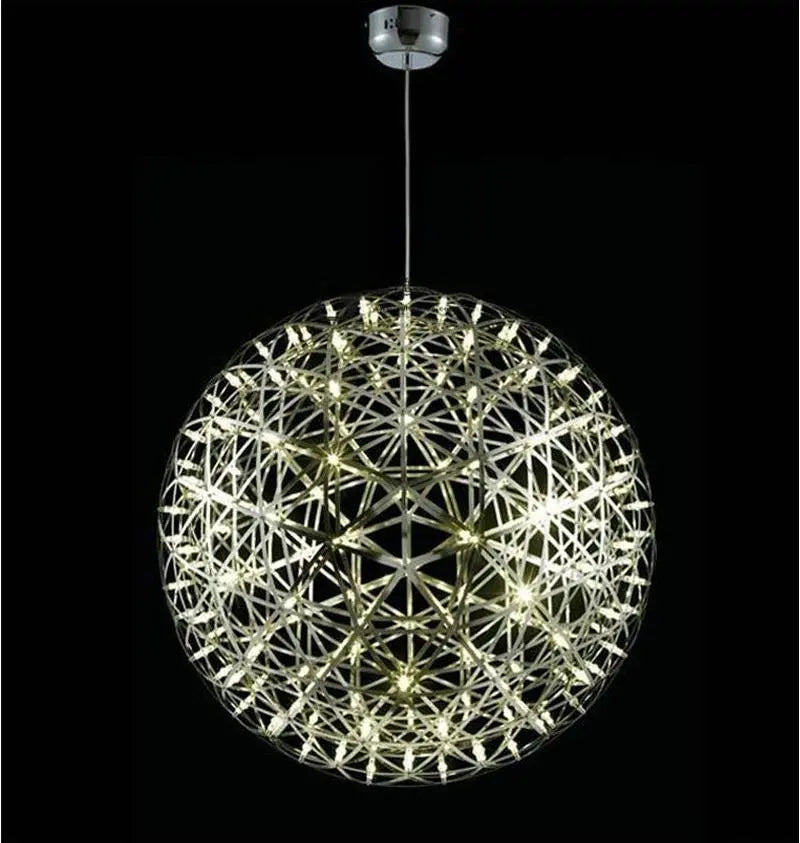LED Pendant Light Chrome or Gold — 4 Sizes, Dimmable or Fixed Colour, Integrated LED