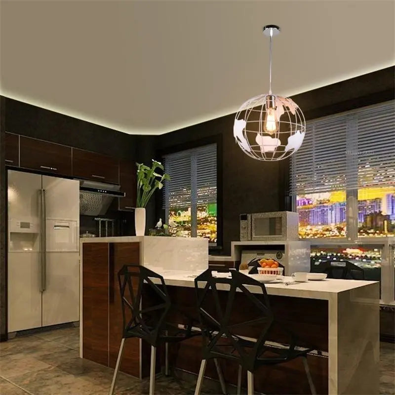 Modern Nordic Globe Pendant Light