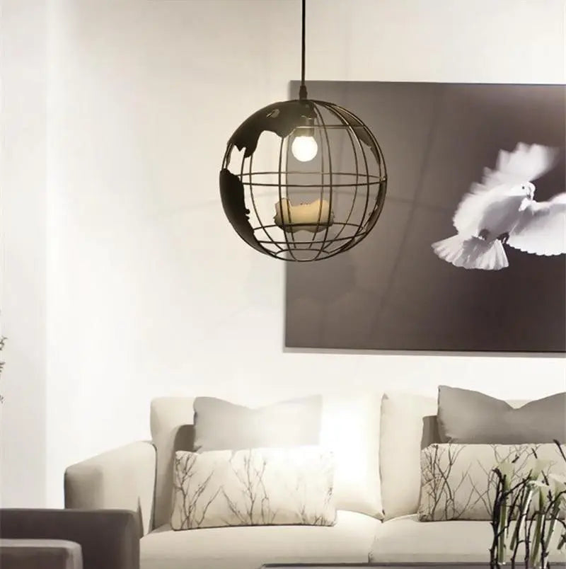Modern Nordic Globe Pendant Light