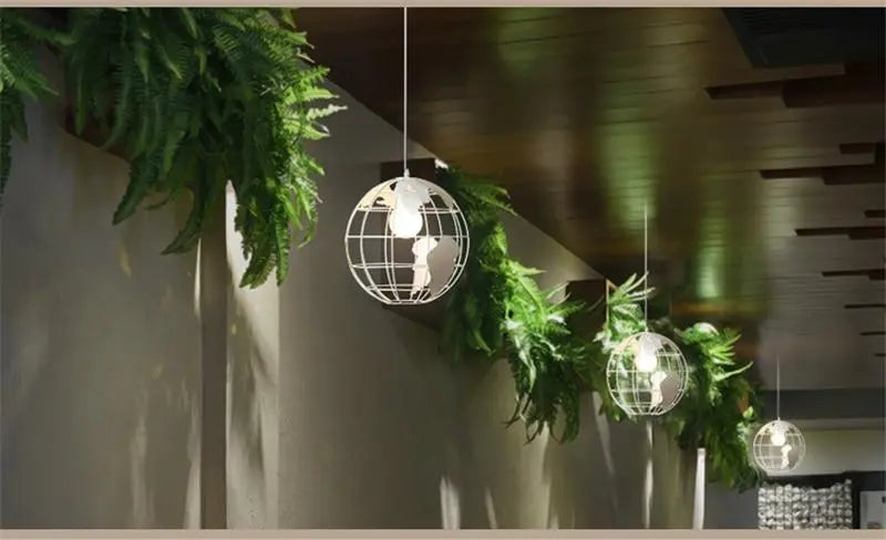 Modern Nordic Globe Pendant Light