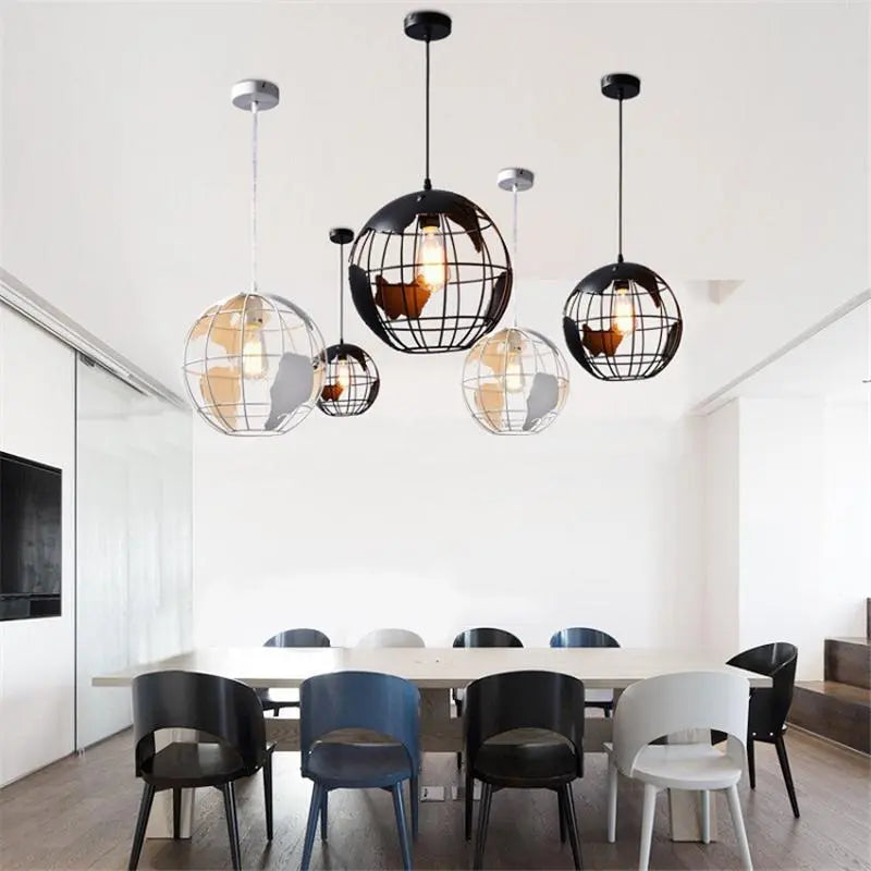 Modern Nordic Globe Pendant Light