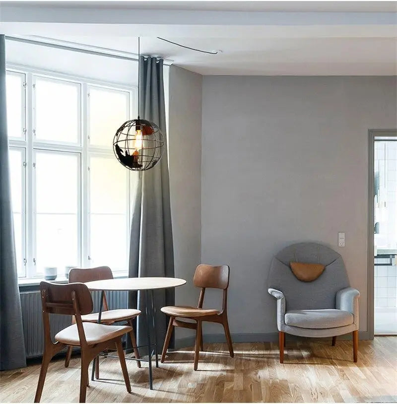Modern Nordic Globe Pendant Light