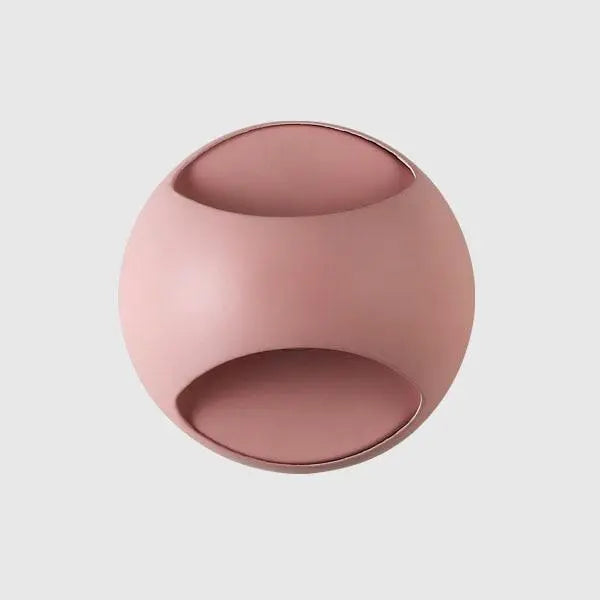 Nordic Bounce Round Wall Light Iron LED 5W 8 Colours