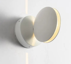 Round LED Wall Light Aluminium 8W IP44 360° Ø16.5 cm