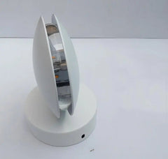 Round LED Wall Light Aluminium 8W IP44 360° Ø16.5 cm