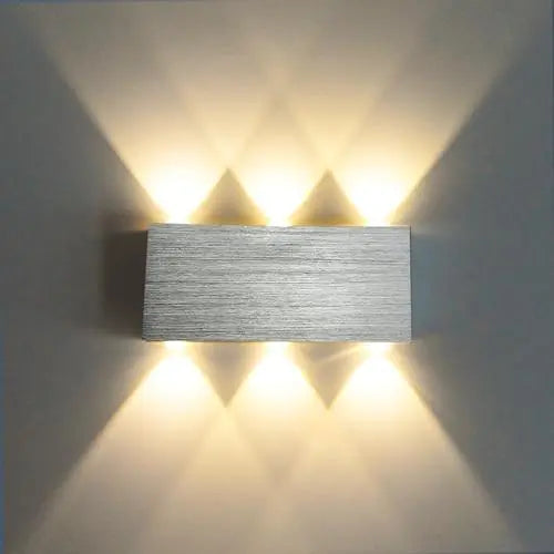 Modern LED Cube Wall Light Aluminium IP44 2W to 6W