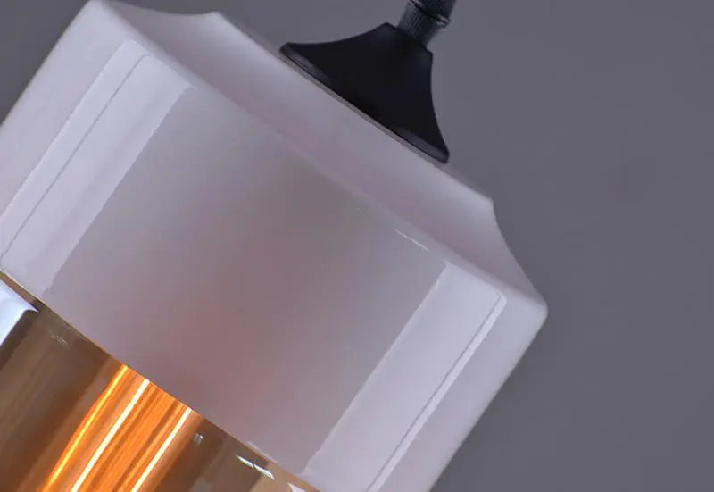 Modern Nordic Glass Pendant Light E27 4 Shapes