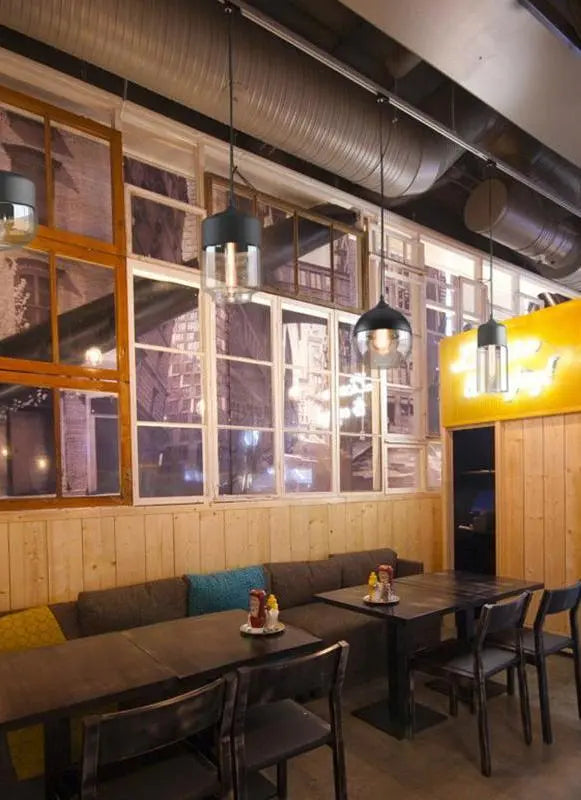 Modern Nordic Glass Pendant Light E27 4 Shapes