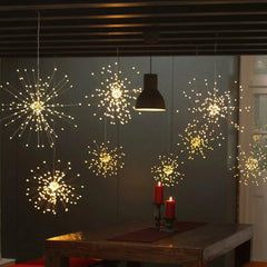 LED Starburst Light IP44 Battery Remote