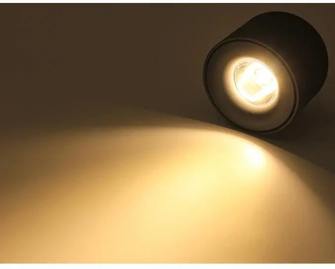 LED Recessed Downlight, 26.5° Beam, 5W/9W, Black or White, Integrated LED