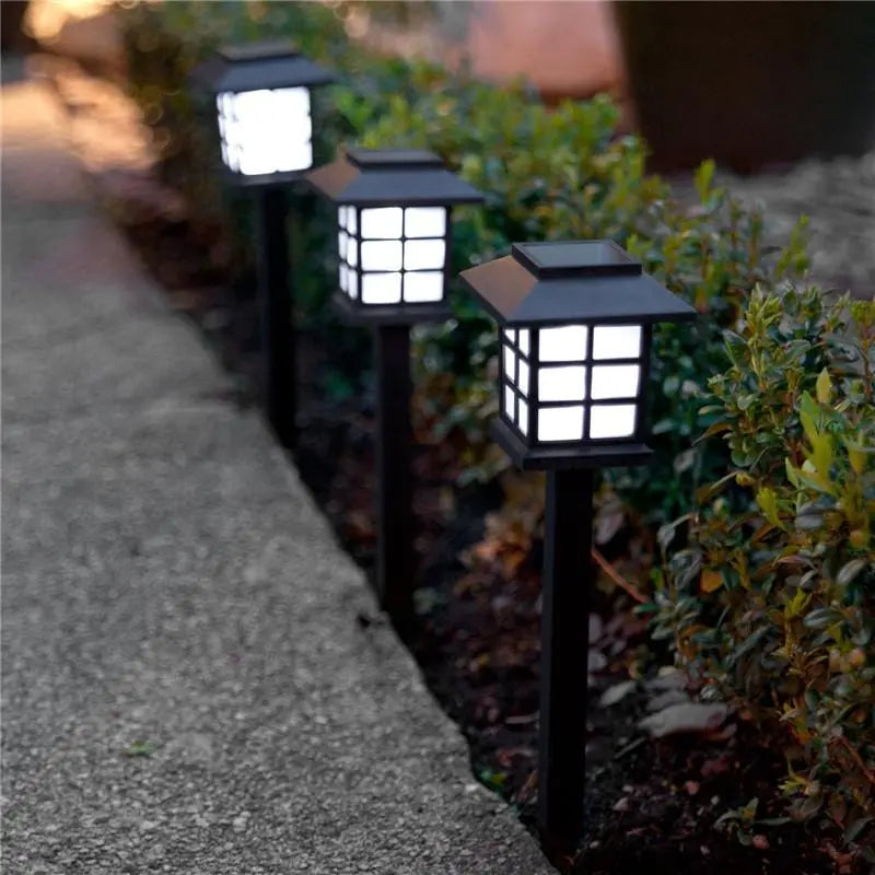 Oriental LED Solar Lantern ABS Dusk Sensor