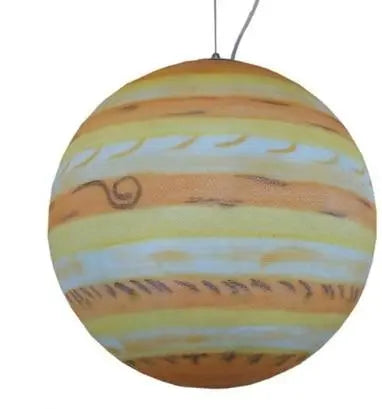 Milky Way Galaxy Planet Pendant Light Resin LED 8 Planets 3 Sizes
