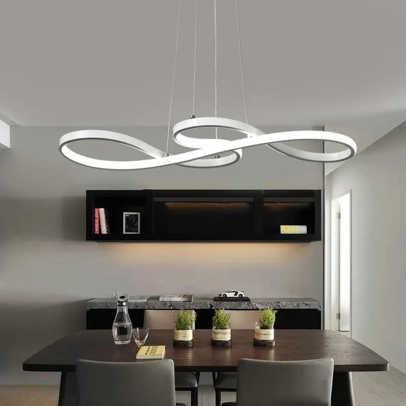 Infinity Linear Chandelier with Integrated LED