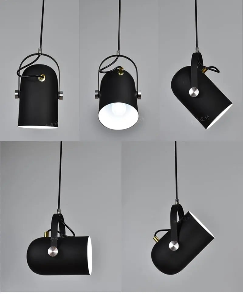 Nordic Pendant Light Aluminium E27 7 Colours