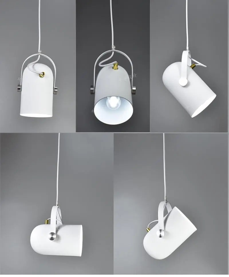 Nordic Pendant Light Aluminium E27 7 Colours