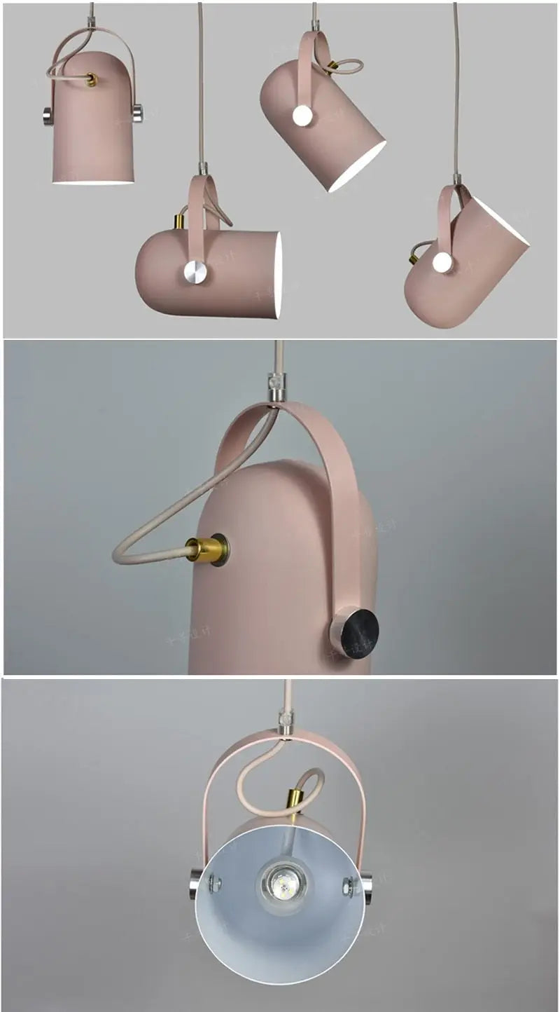 Nordic Pendant Light Aluminium E27 7 Colours