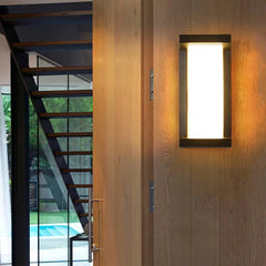 Modern LED Outdoor Wall Light Aluminium 12W 18W Horizontal Vertical