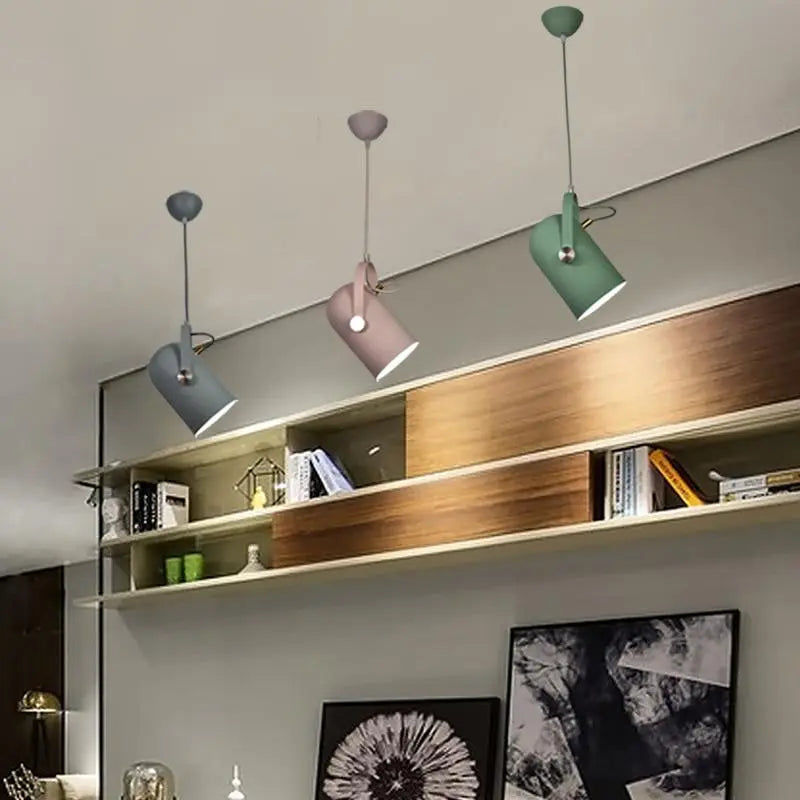 Nordic Pendant Light Aluminium E27 7 Colours