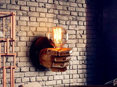 Hand Shaped Wall Light with E27 Socket