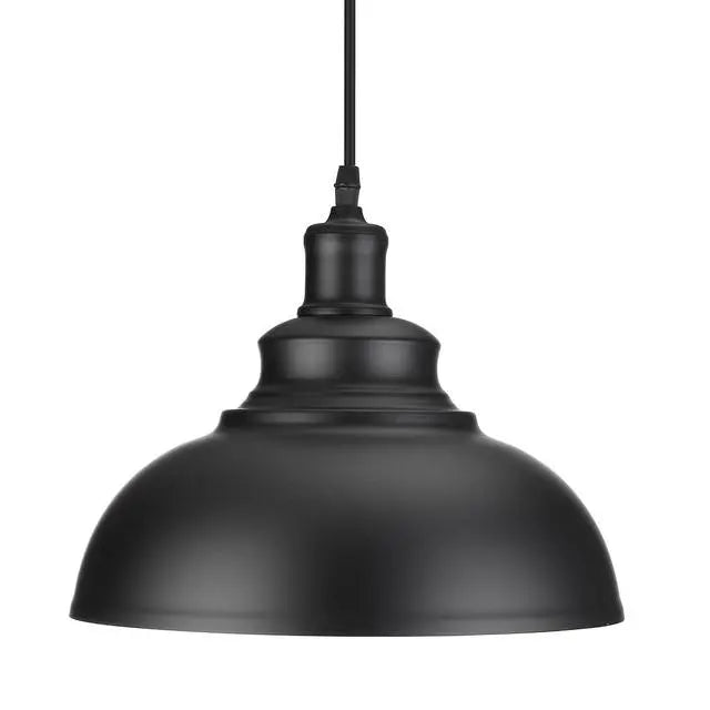 Vintage Industrial Dome Pendant Light Metal E27 Ø29 cm 3 Colours