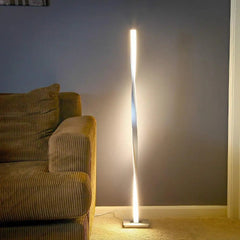Twist LED Floor Lamp Iron 122 cm Dimmable