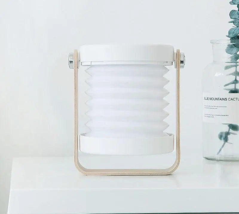 Portable collapsible lantern