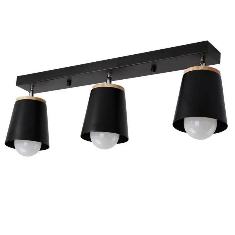 Modern Nordic Adjustable Pendant Light Iron LED 1-2-3 Heads
