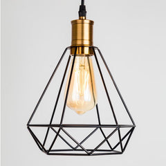 Industrial Cage Pendant Light