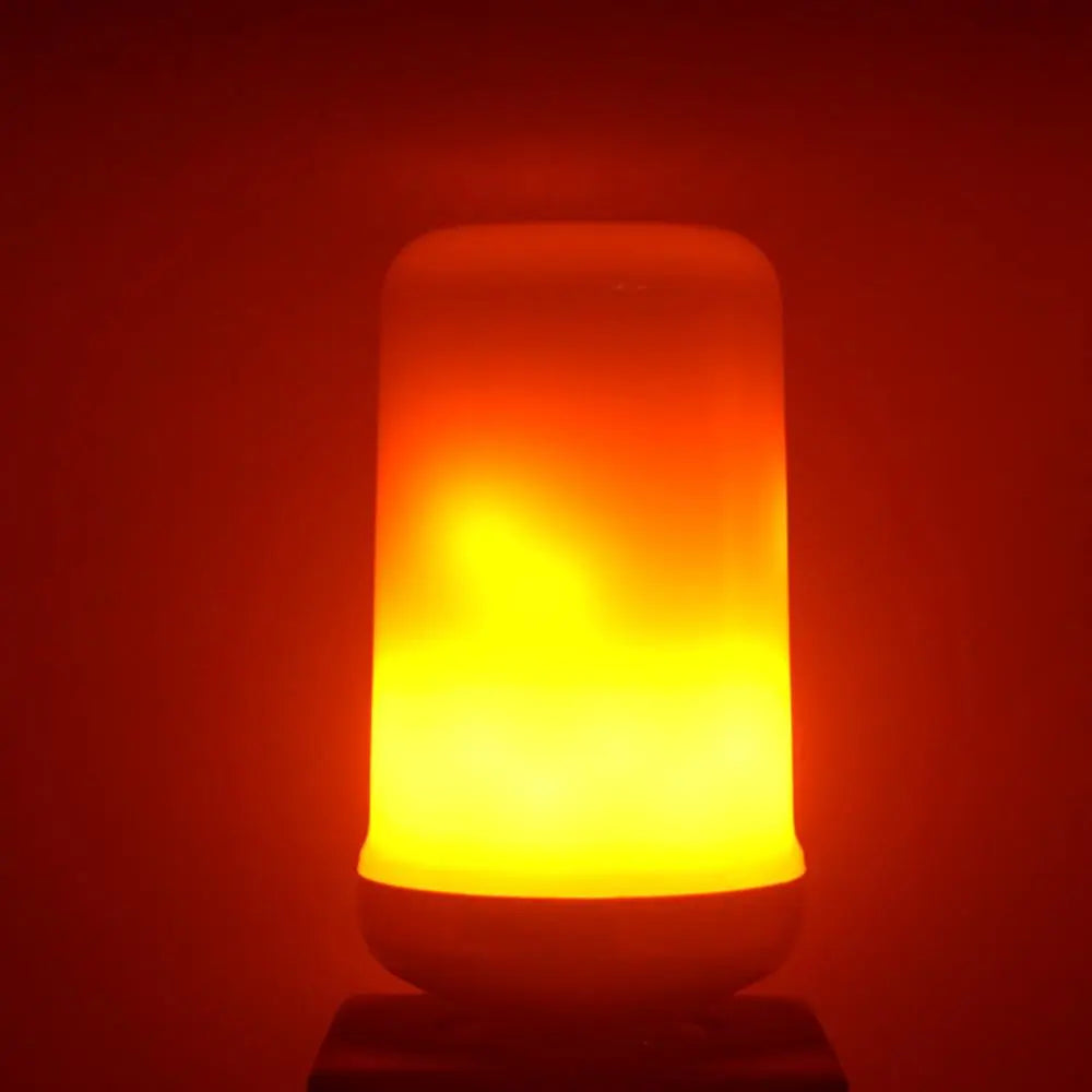 LED Flame Effect Bulb E27 PC 3W or 9W 3 Modes Gravity Sensor