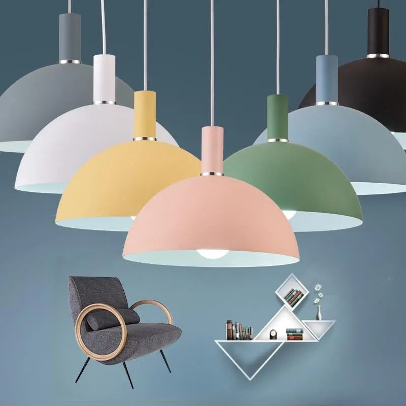 Modern Nordic Round Pendant Light