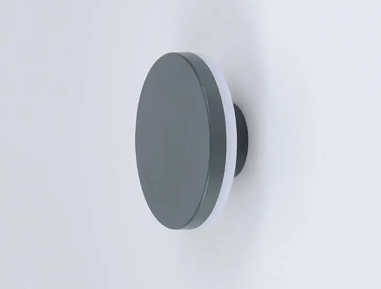 Disc Reflector Wall Light Aluminium LED IP44 Round or Cubic