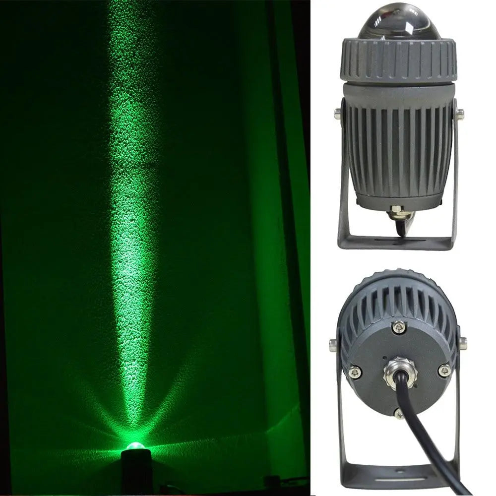 Outdoor Spotlight, 10W LED, IP65, 360°, 6 Colours