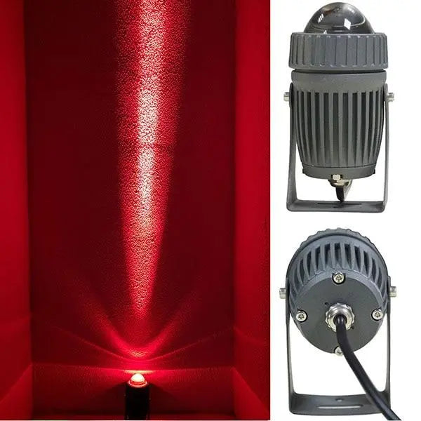 Outdoor Spotlight, 10W LED, IP65, 360°, 6 Colours