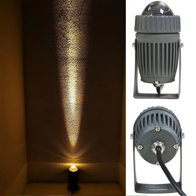 Outdoor Spotlight, 10W LED, IP65, 360°, 6 Colours