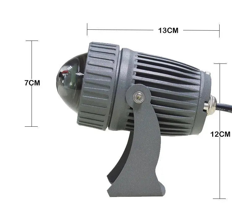 Outdoor Spotlight, 10W LED, IP65, 360°, 6 Colours