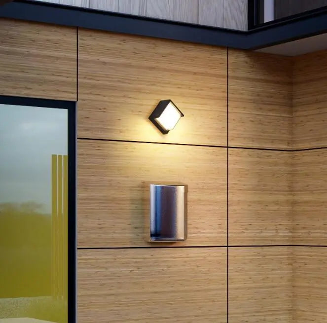 LED Garden Wall Light Outdoor Waterproof Aluminium