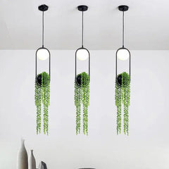 Sky Garden Pendant Light with Plant Bowl E27