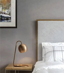 Retro Copper-Coated Table Lamp Iron E27 23×41 cm
