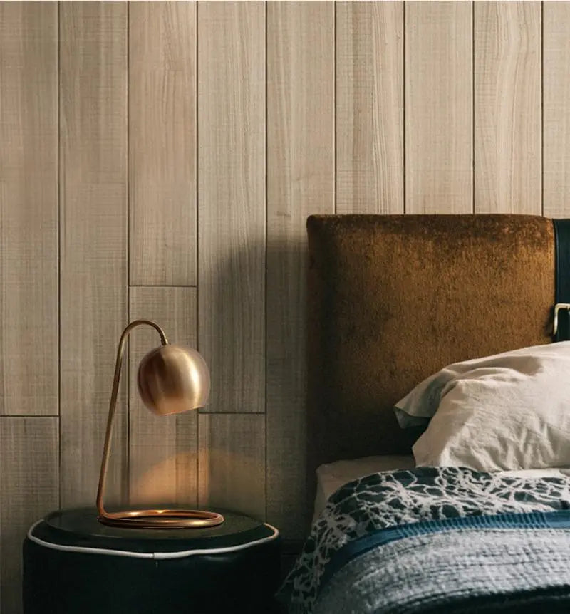 Retro Copper-Coated Table Lamp Iron E27 23×41 cm