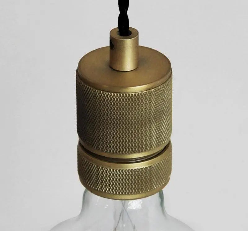 Nordic Wall Light Iron Copper Ring Holder E27 Ø12.5 cm